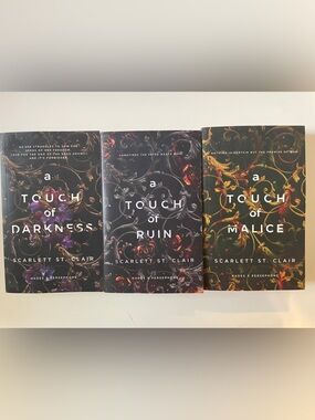 A Touch of Darkness by Scarlett St.Clair — First 3 Books — Hades x Persephone